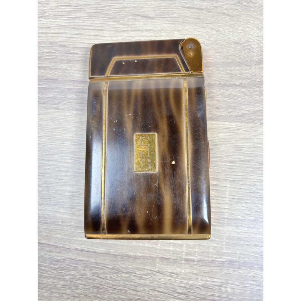 Vintage Twain-Lite by Metalfield NY Cigarette Case Lighter